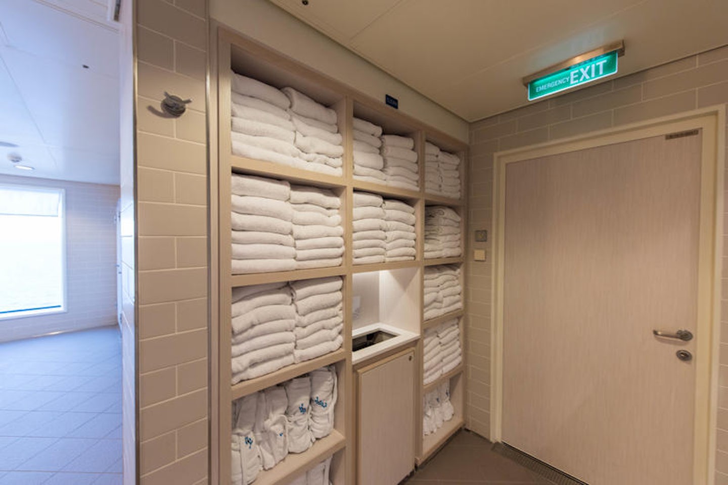 Locker Room on Norwegian Breakaway