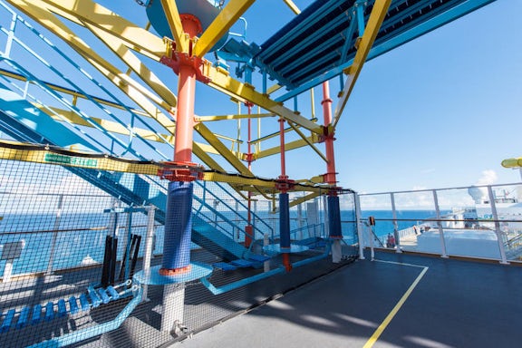 Ocean #39 s Edge Ropes Course on Norwegian Breakaway Cruise Ship Cruise Ocean #39 s Edge Ropes Course on Norwegian Breakaway Cruise Ship Cruise