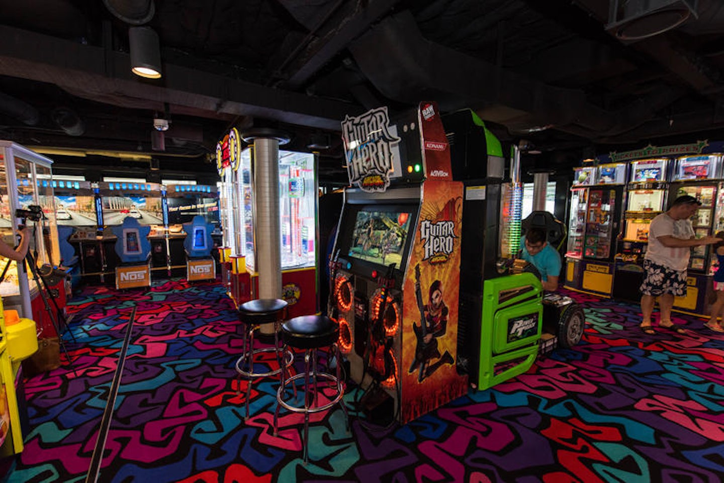 Video Arcade on Norwegian Breakaway