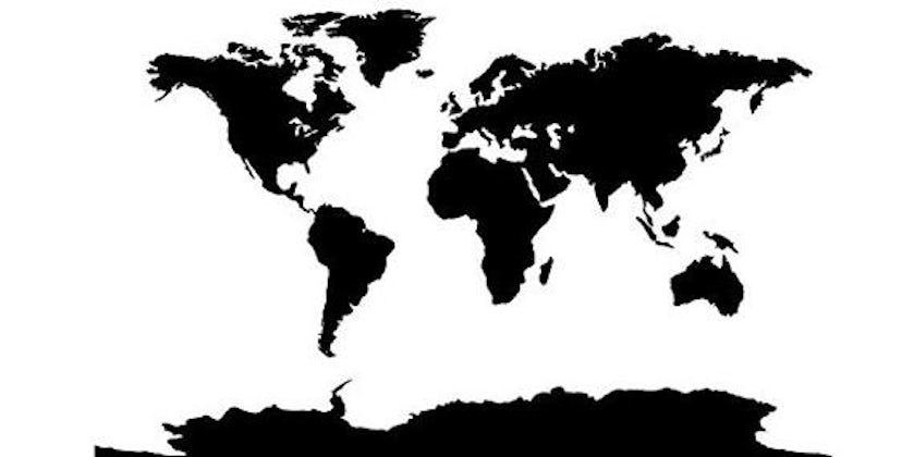 World Map Chalkboard Decal (Photo: Amazon)