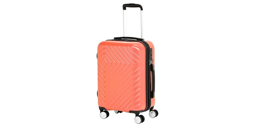 AmazonBasics Geometric Luggage Expandable Suitcase (Photo: Amazon)