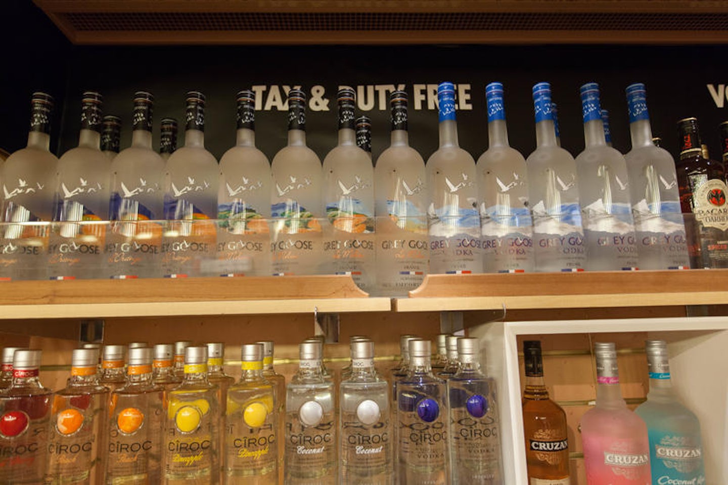 Liquors on Carnival Conquest