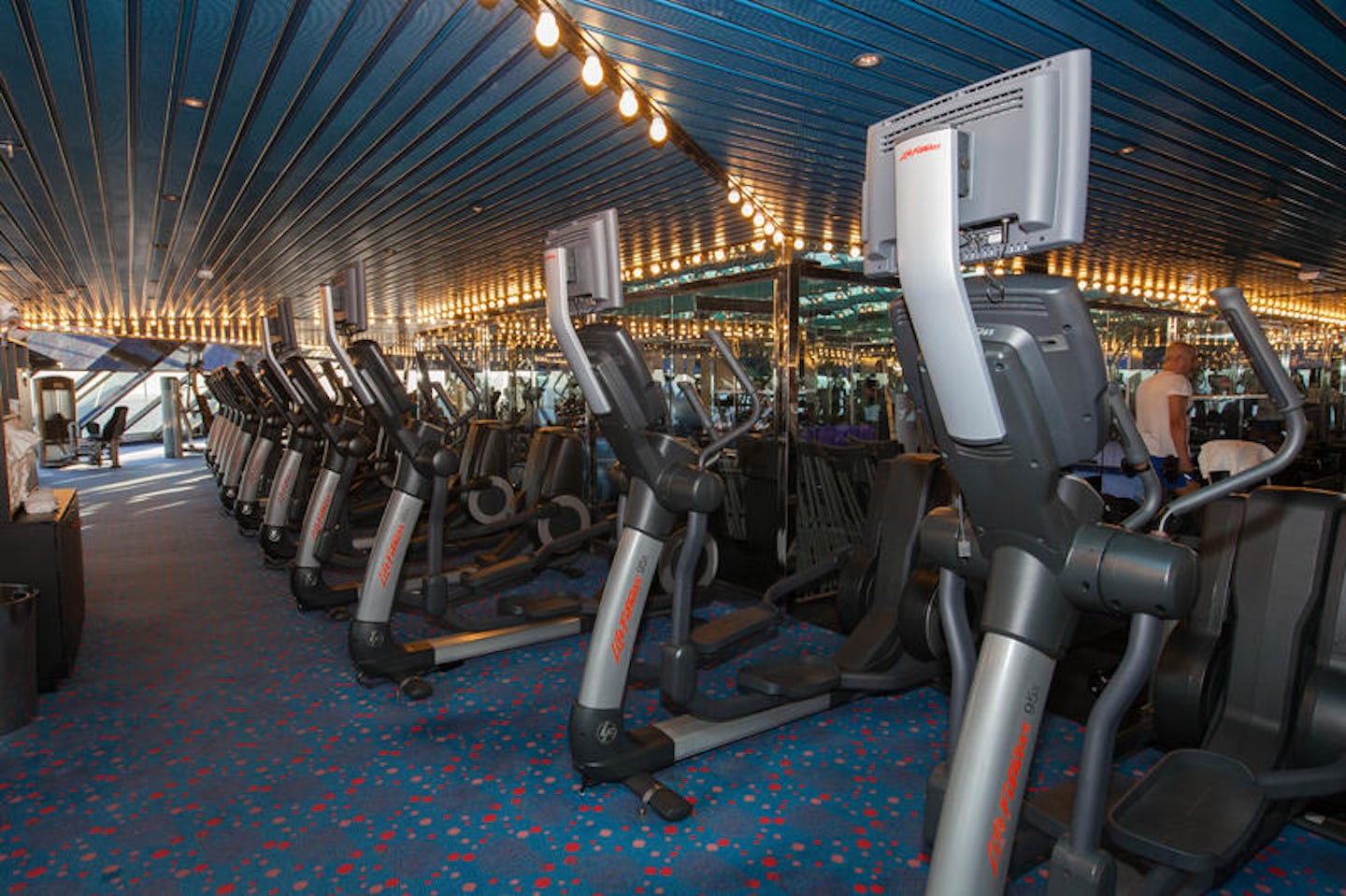Fitness Center on Carnival Conquest