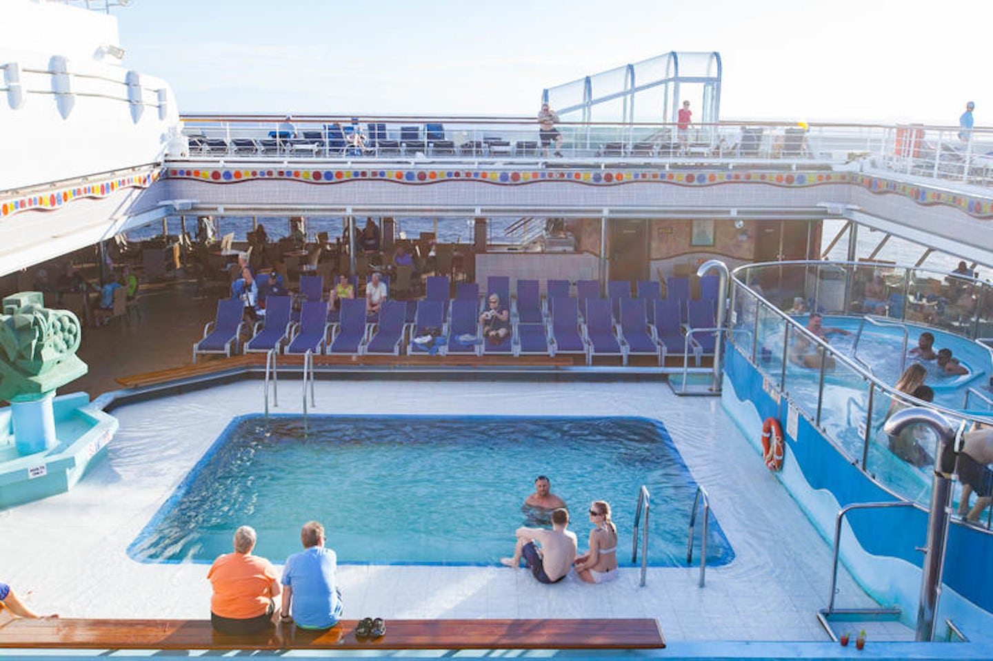 The Pool on Carnival Conquest
