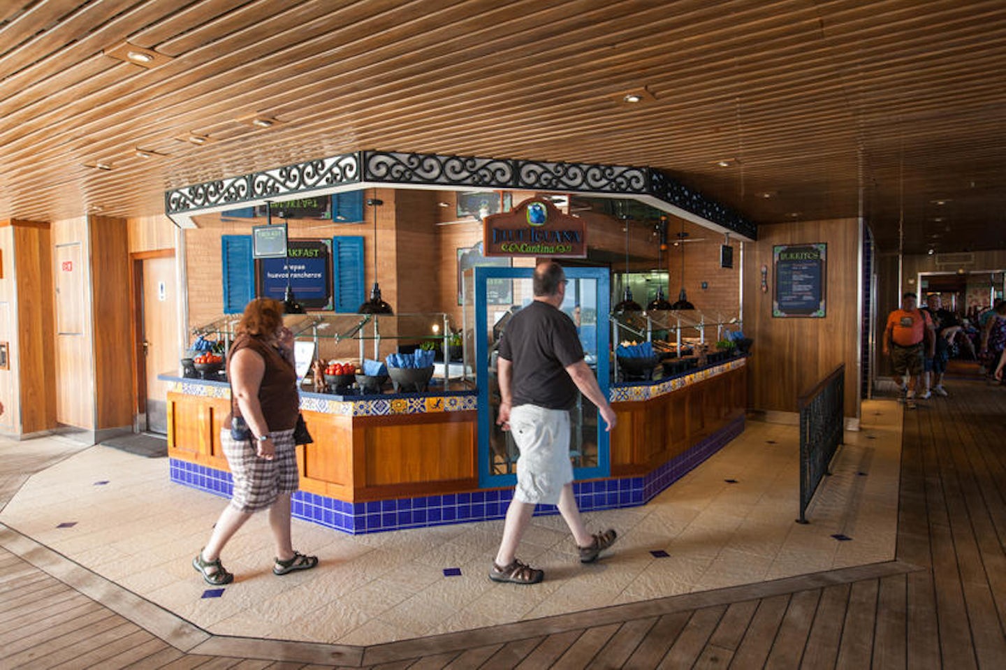 Blue Iguana Cantina on Carnival Conquest