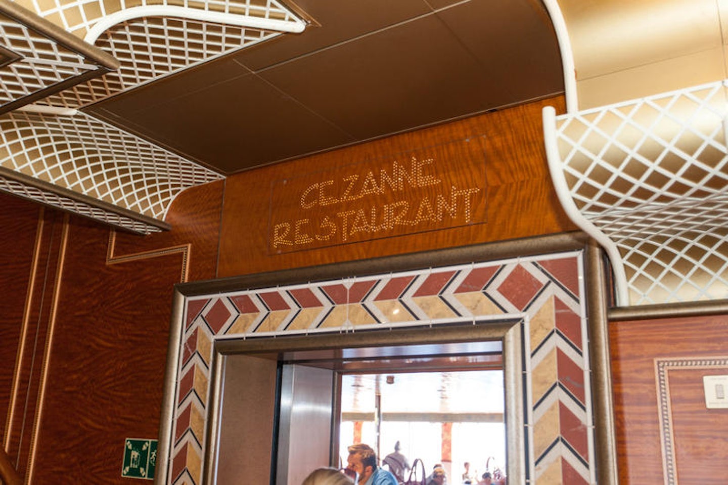 Cezanne Restaurant on Carnival Conquest