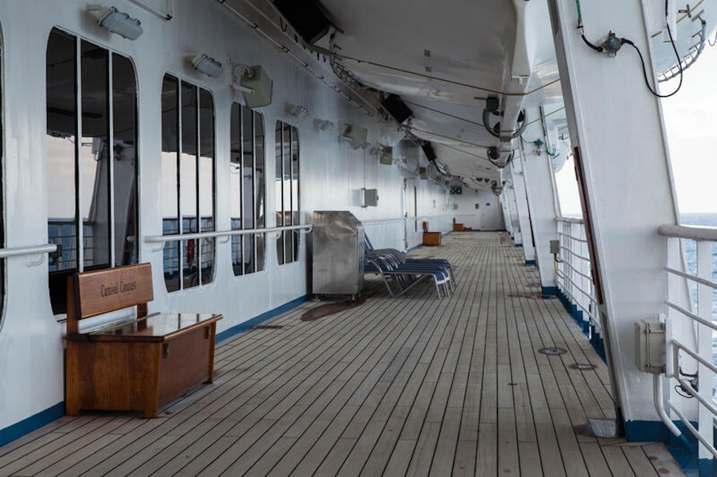 Exterior Deck on Carnival Conquest