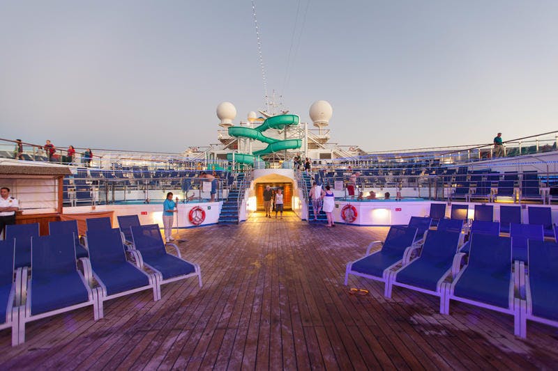 Lido Deck on Carnival Conquest Cruise Ship Cruise Critic