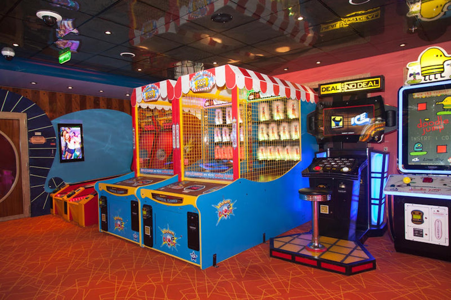 Video Arcade on Carnival Conquest