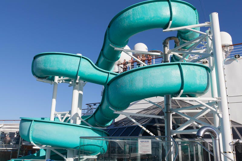 Waterslide on Carnival Conquest Cruise Ship Cruise Critic