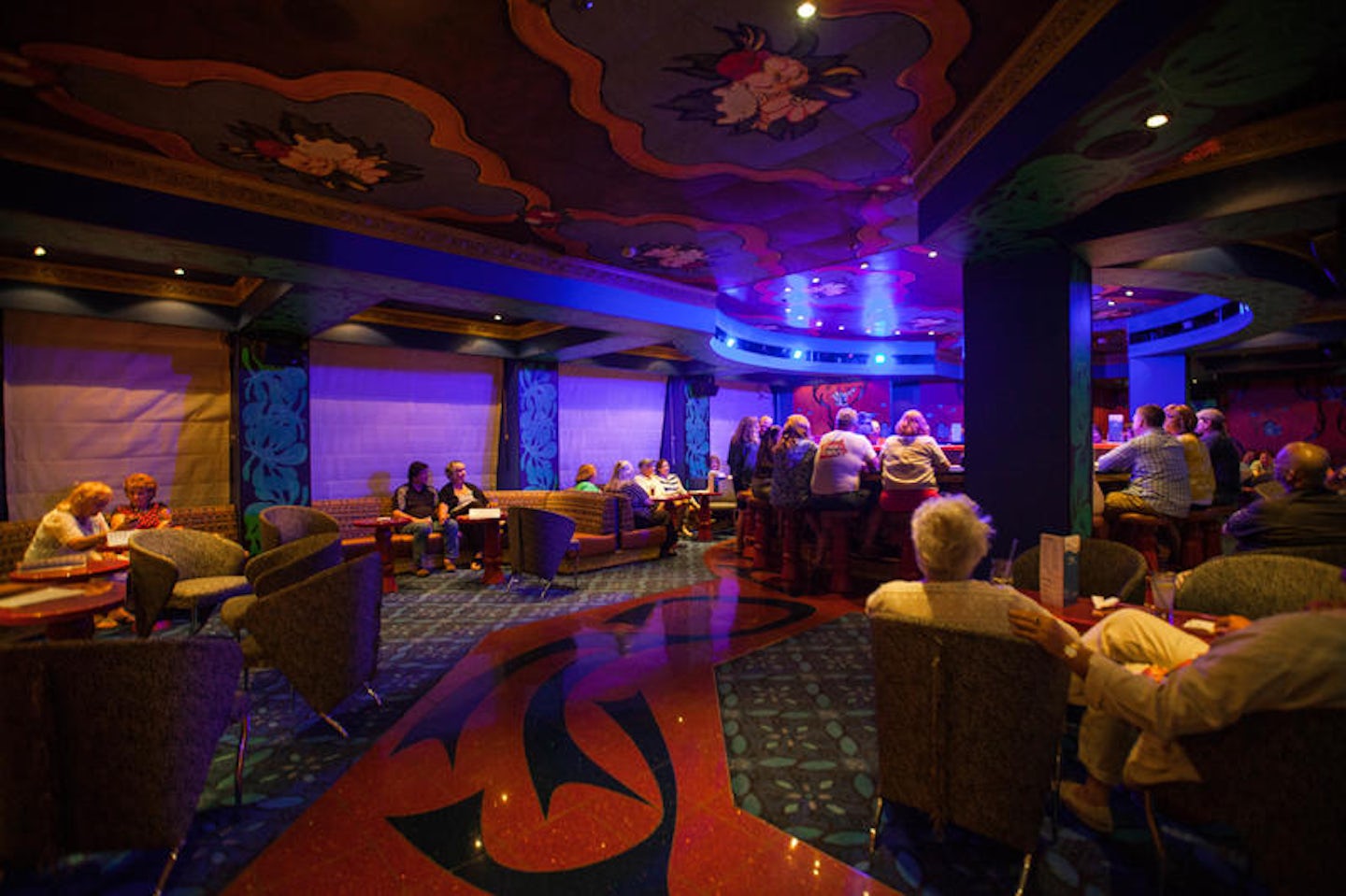 Blues Piano Bar on Carnival Conquest