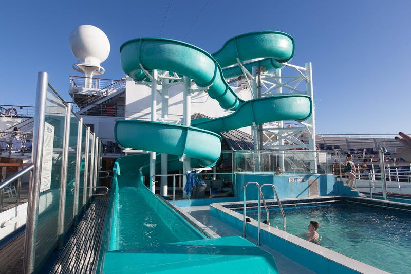 Waterslide on Carnival Conquest Cruise Ship Cruise Critic