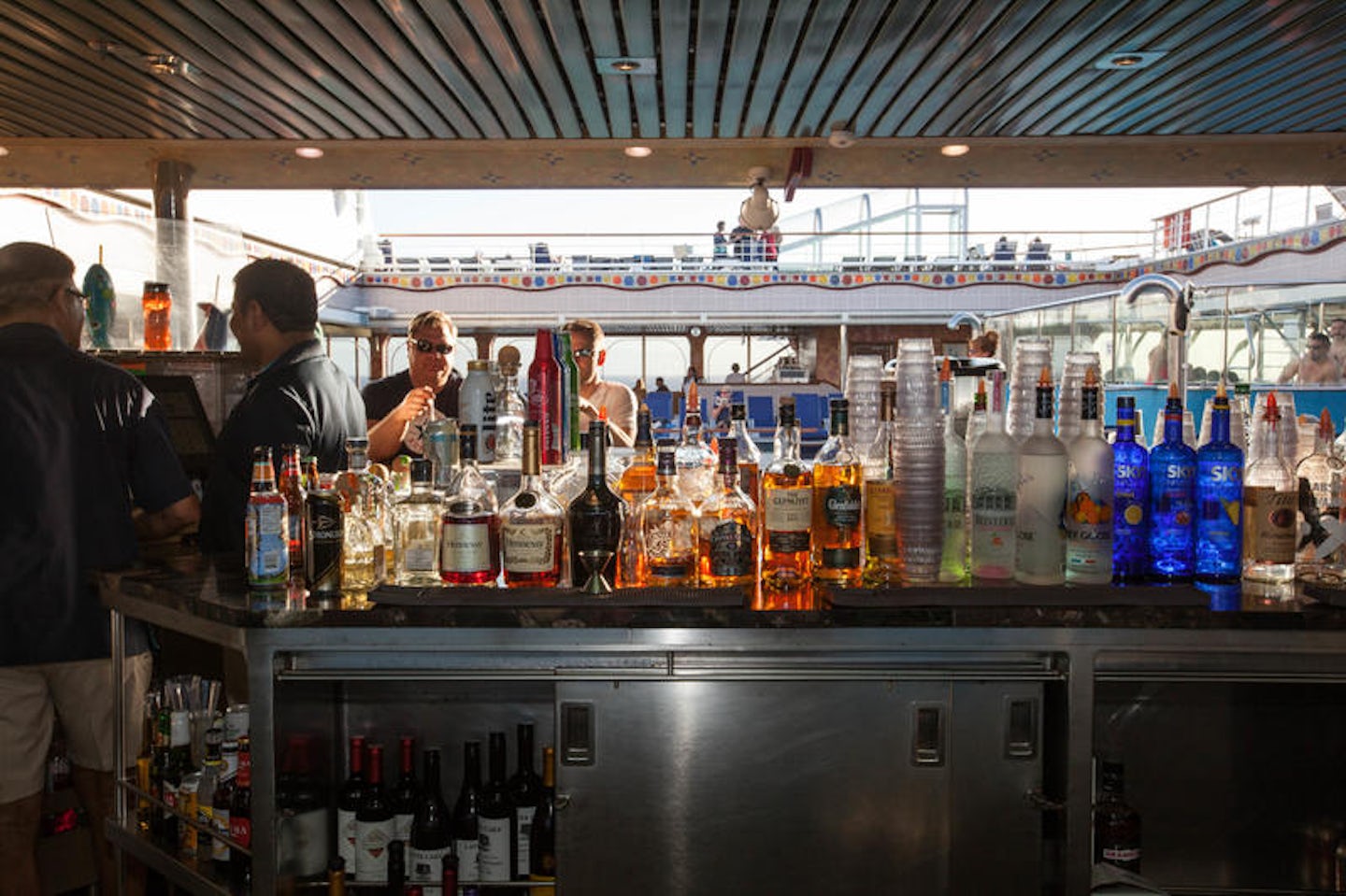 Sky Bar on Carnival Conquest