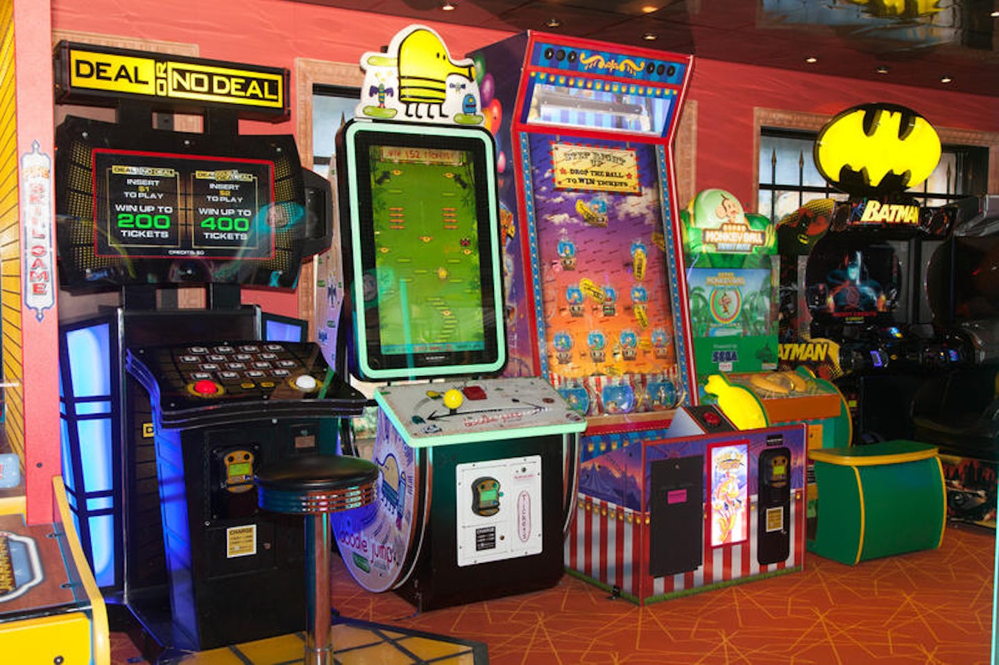 Video Arcade on Carnival Conquest