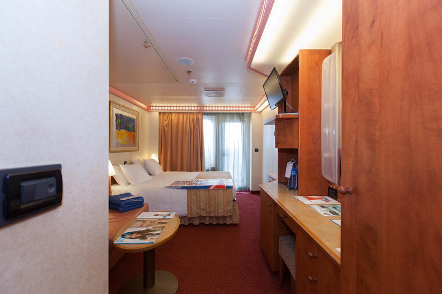 The Balcony Cabin on Carnival Conquest