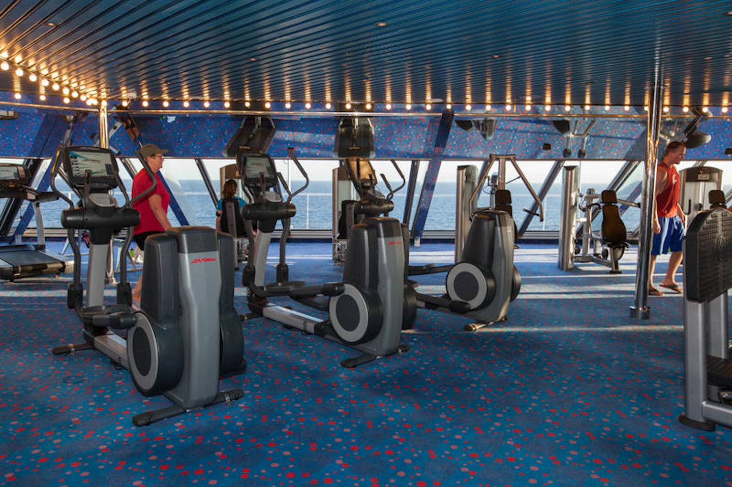 Fitness Center on Carnival Conquest