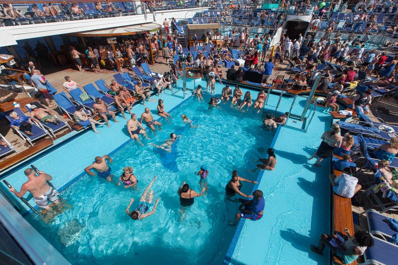 Pools on Carnival Conquest Cruise Ship Cruise Critic