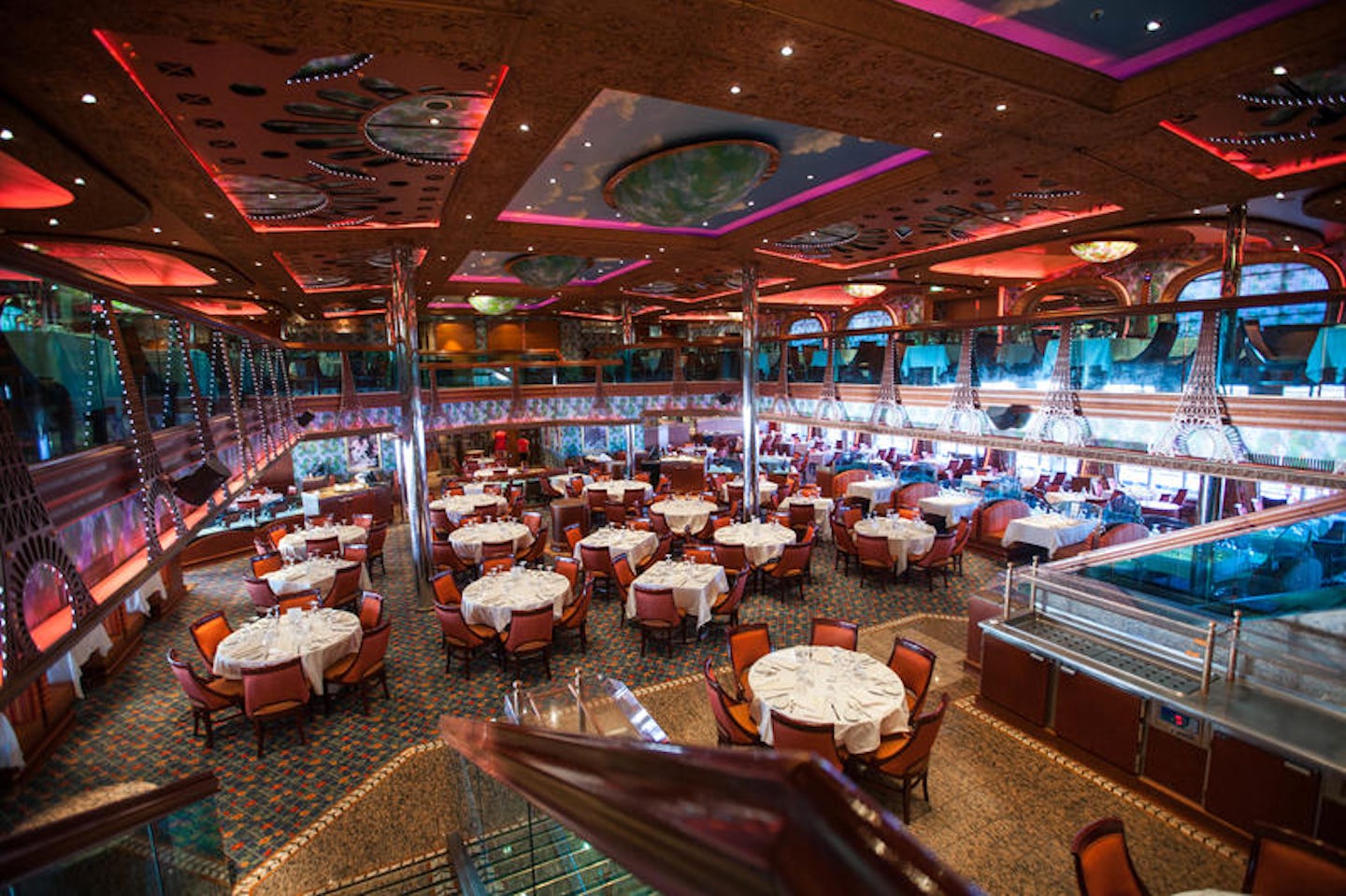 carnival cruise conquest restaurants
