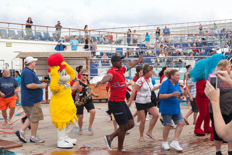 Lido Deck on Carnival Conquest Cruise Ship Cruise Critic