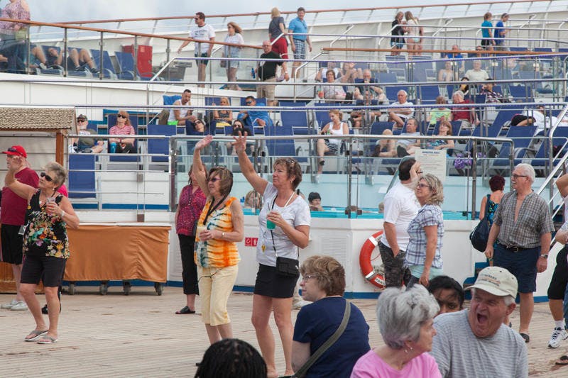 Lido Deck on Carnival Conquest Cruise Ship Cruise Critic