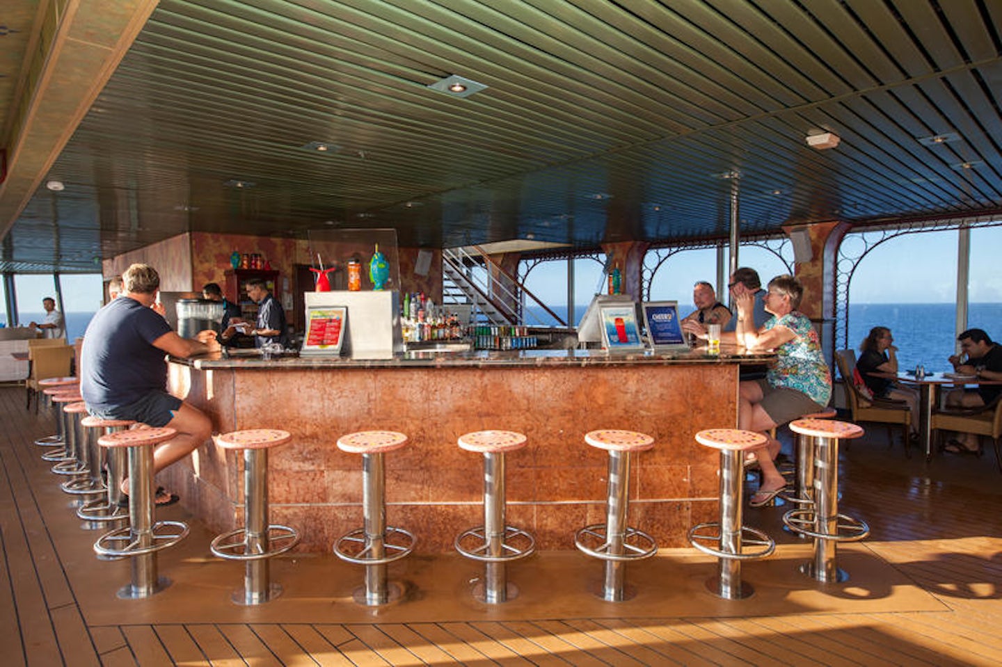 Sky Bar on Carnival Conquest