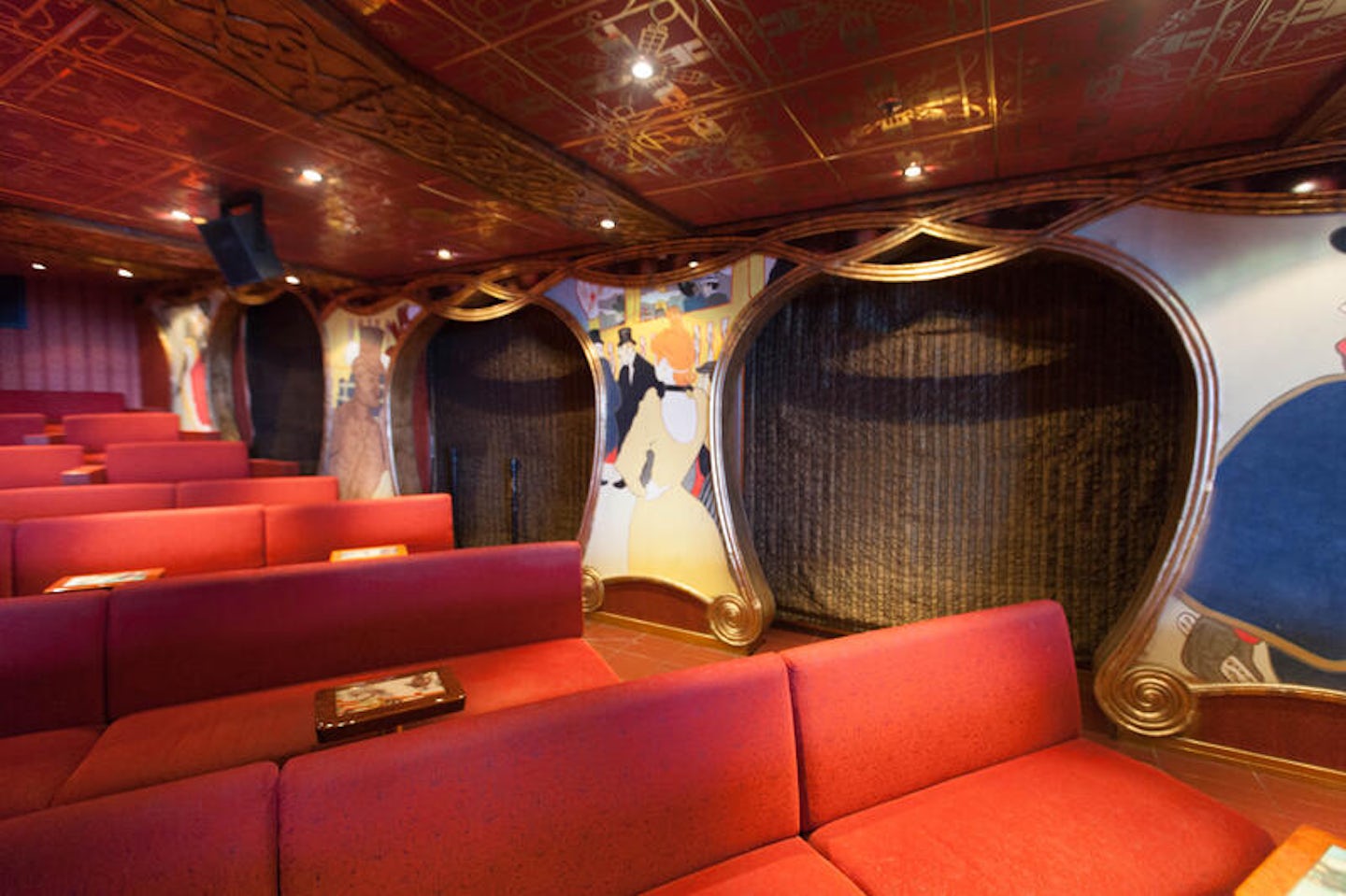 Touluse-Lautrec Main Show Lounge on Carnival Conquest