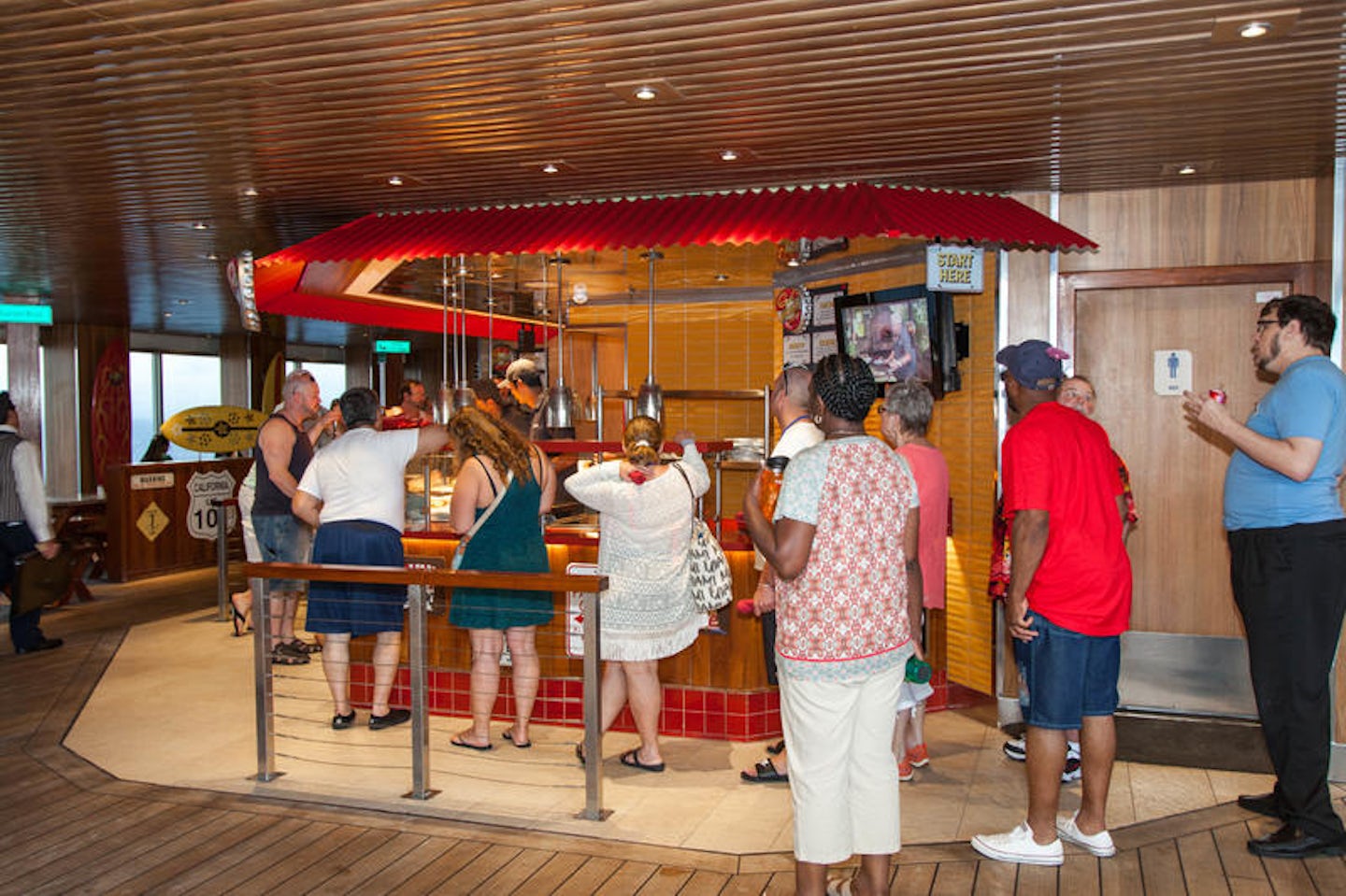 Guy's Burger Joint on Carnival Conquest