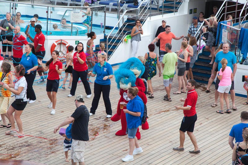 Lido Deck on Carnival Conquest Cruise Ship Cruise Critic