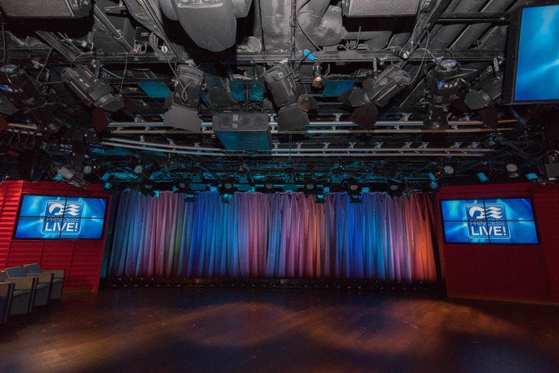 Princess Live Studio on Royal Princess Cruise Ship - Cruise Critic