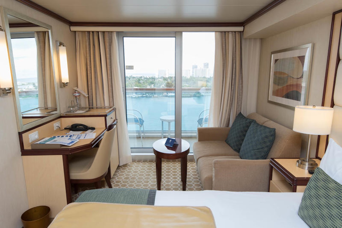 The Deluxe Balcony Cabin (DB) on Royal Princess