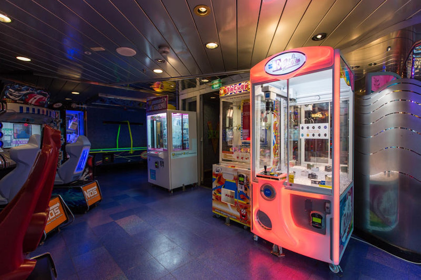Video Arcade on Vision of the Seas
