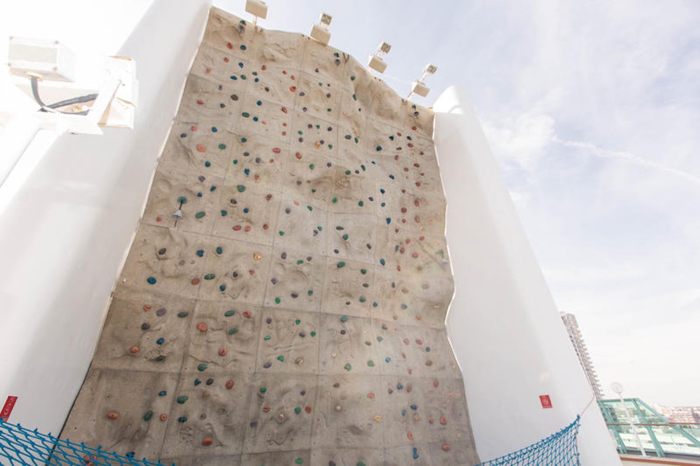 Rock Climbing Wall on Vision of the Seas