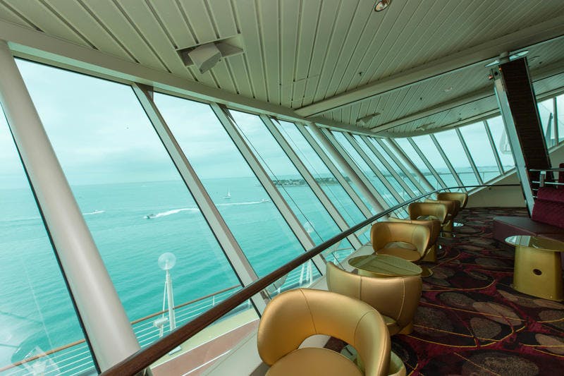 Viking Crown Lounge on Royal Caribbean Vision of the Seas Ship Cruise