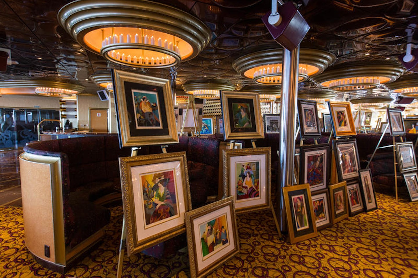 carnival cruise art auction