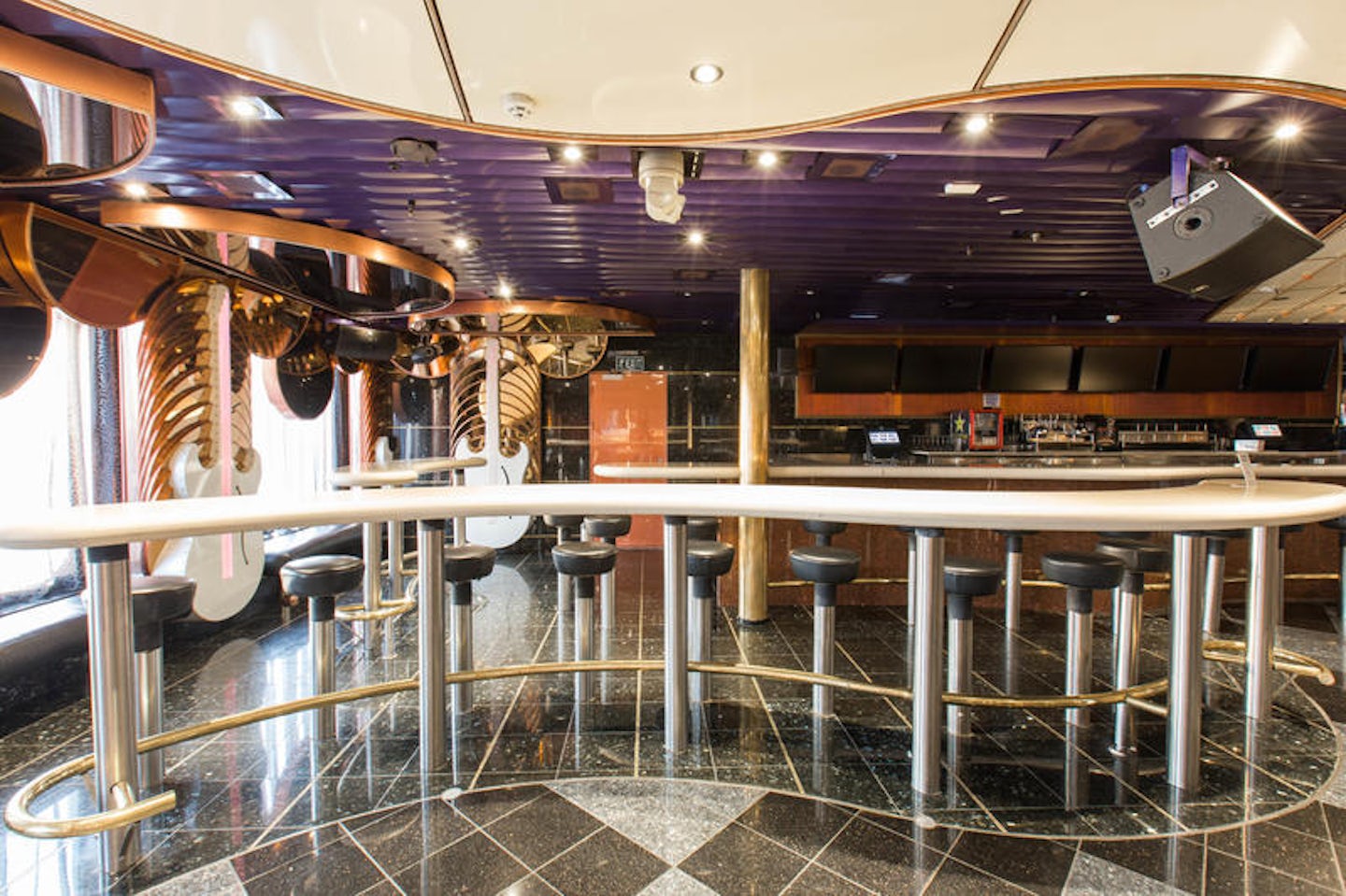 Rock and Roll Dance Club on Carnival Inspiration Cruise Ship Cruise