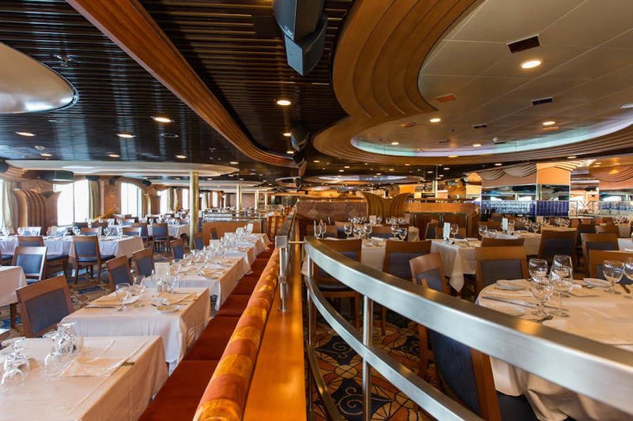 Mardi Gras Dining Room on Carnival Inspiration Cruise Ship - Cruise Critic