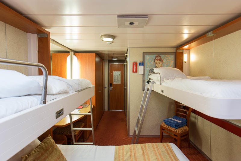 Interior UpperLower Cabin on Carnival Inspiration Cruise Ship Cruise Critic