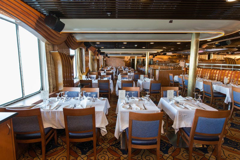 Mardi Gras Dining Room on Carnival Inspiration Cruise Ship Cruise Critic