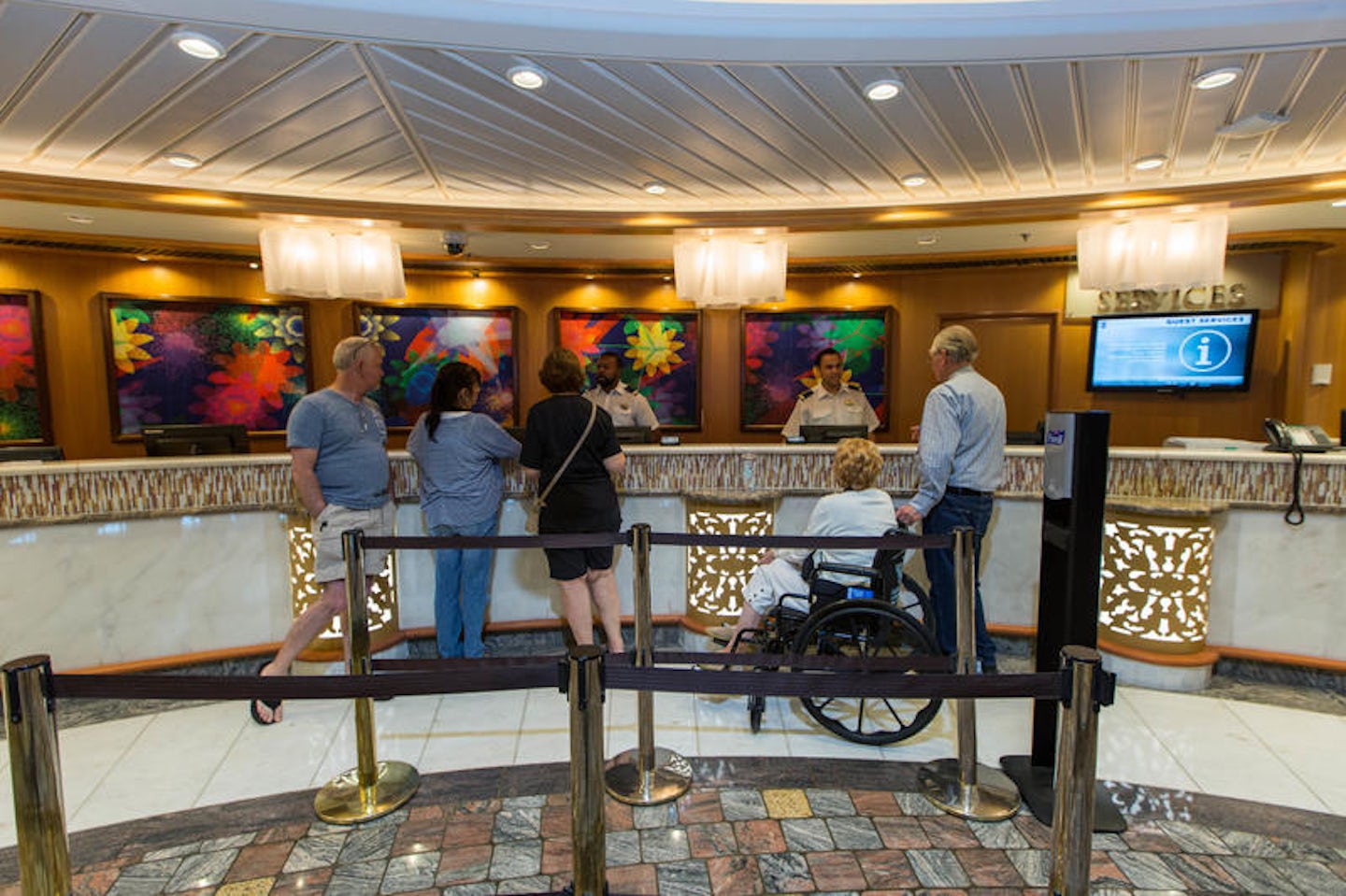 Guest Services on Liberty of the Seas