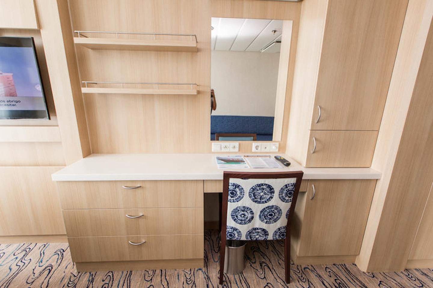 The Panoramic Oceanview Cabin on Liberty of the Seas