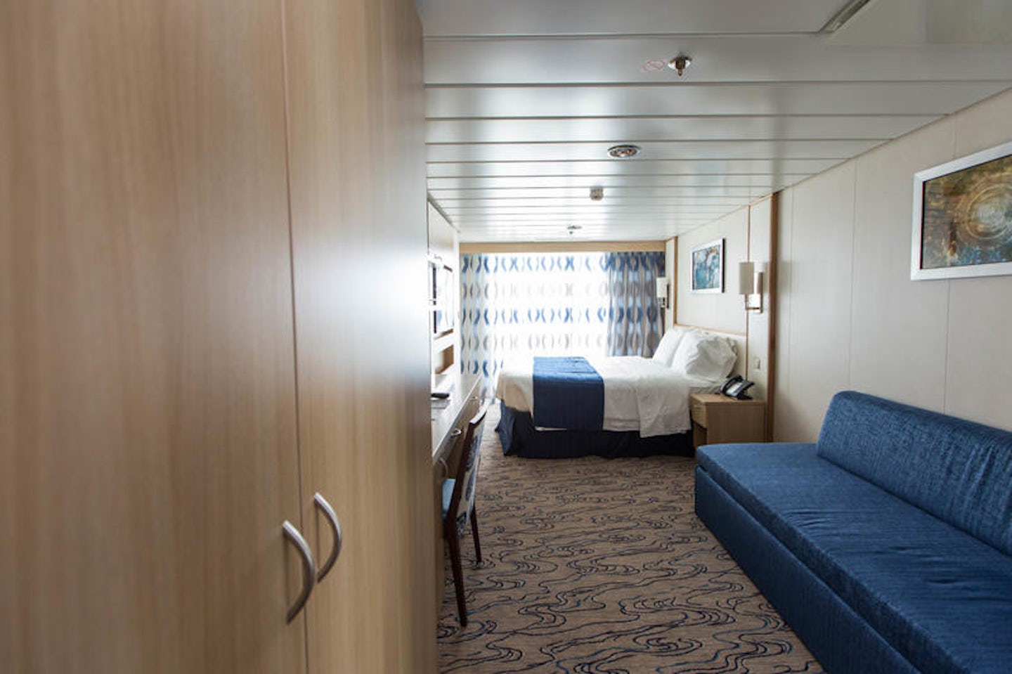 The Deluxe Oceanview Cabin on Liberty of the Seas
