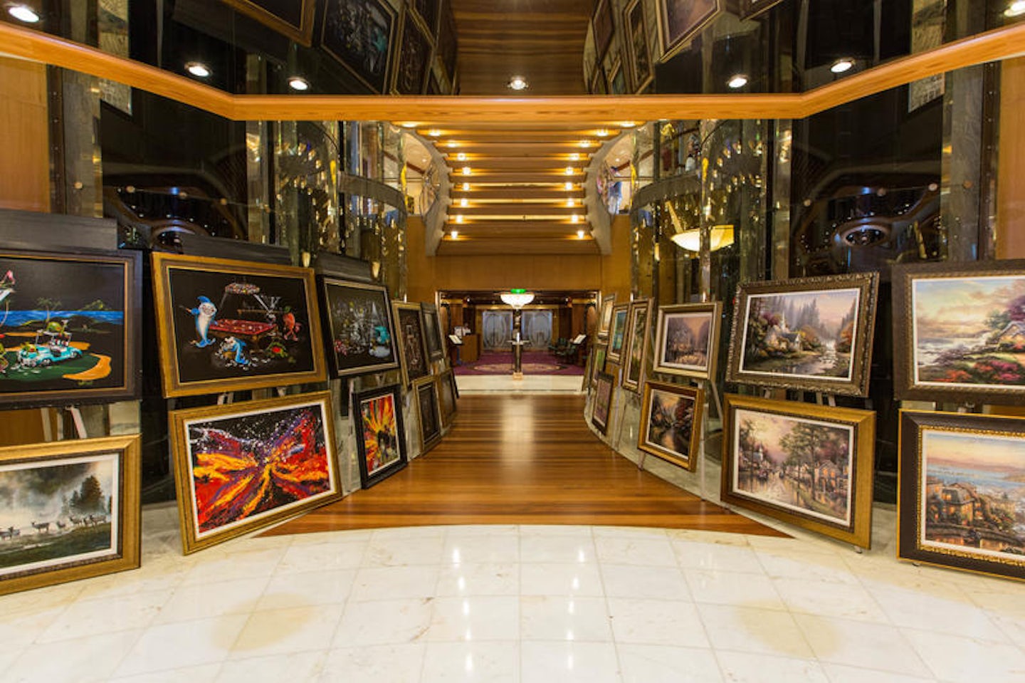 Art Gallery on Liberty of the Seas