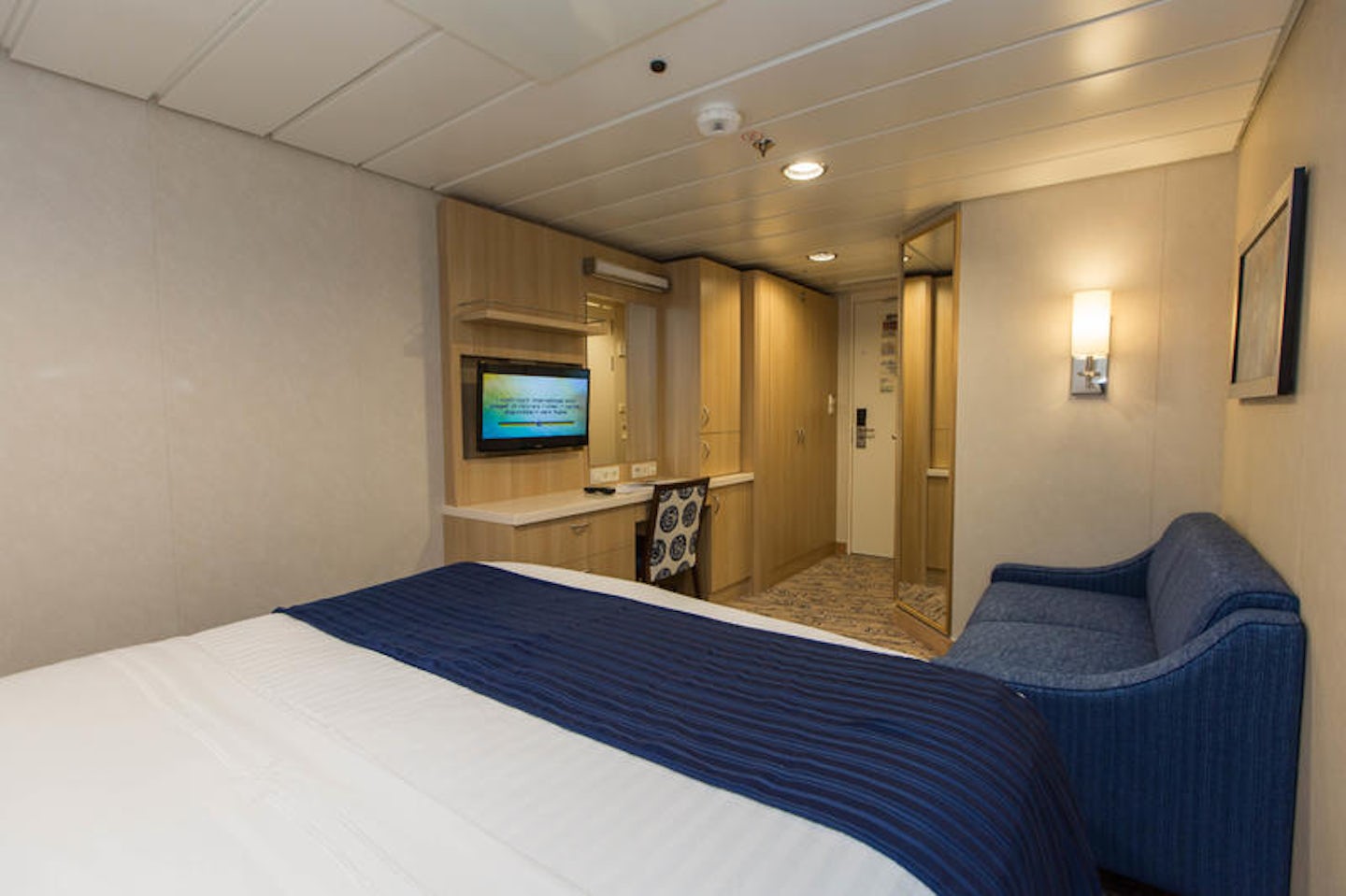 Interior Cabin On Royal Caribbean Liberty Of The Seas Cruise Ship interior-cabin-on-royal-caribbean-liberty-of-the-seas-cruise-ship