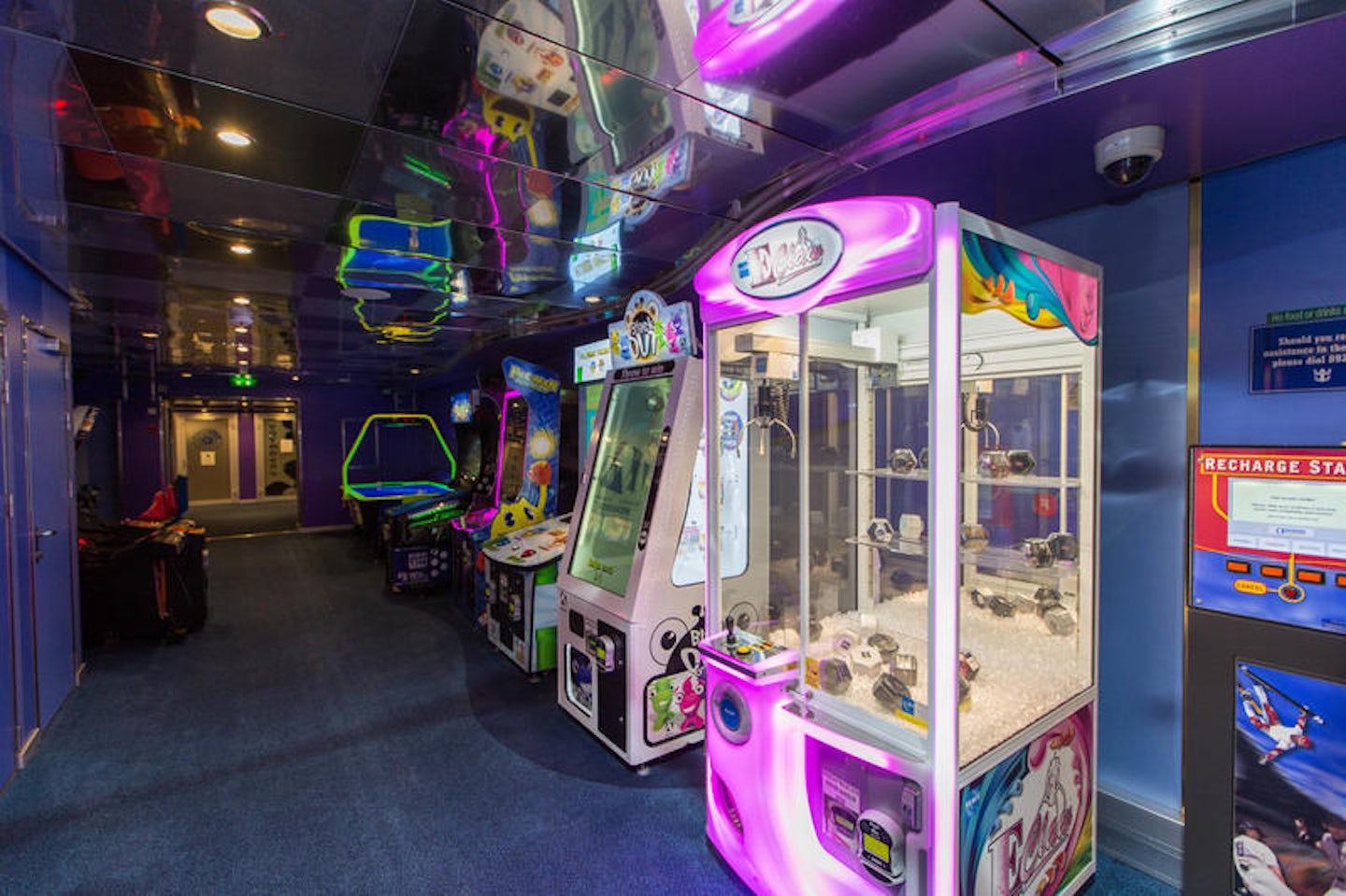 Video Arcade on Liberty of the Seas