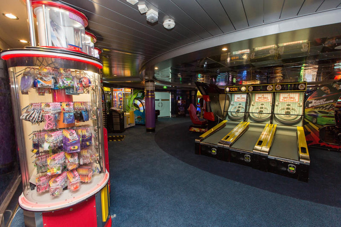Video Arcade on Liberty of the Seas