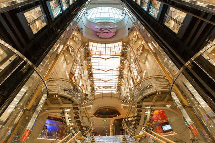 Beautiful Architecture Inside the Royal Caribbean Liberty of the Seas Cruise  Ship Editorial Photography - Image of modern, ship: 166210967