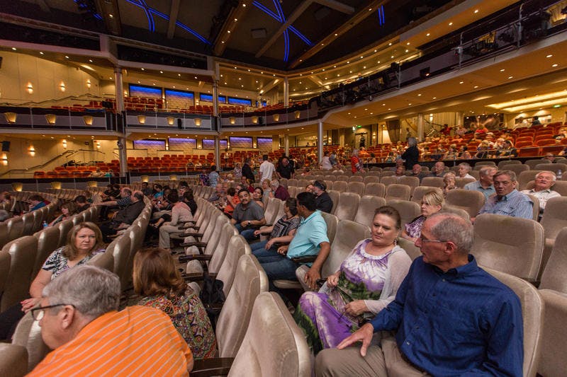 Platinum Theater on Royal Caribbean Liberty of the Seas Cruise Ship