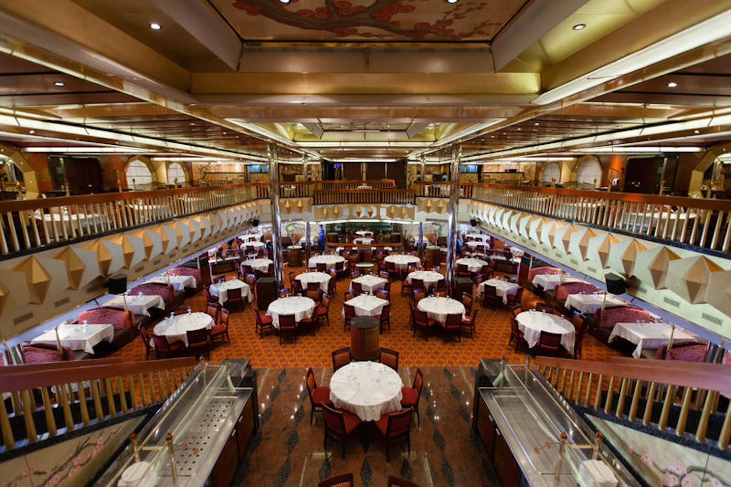 carnival cruise ship glory restaurants