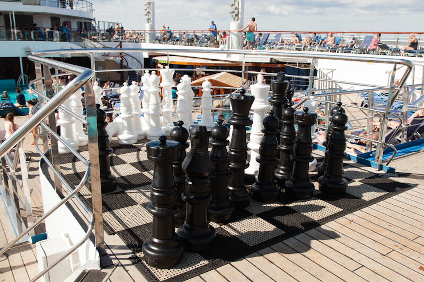 Deck Games on Carnival Glory