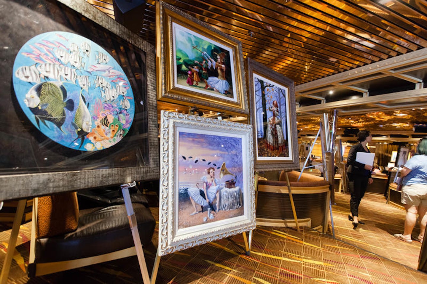 Art Auction on Carnival Glory